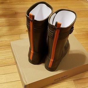 sperry walker atlantic waterproof rain boot